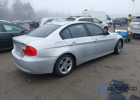 2008 BMW 328Xi из США, поврежденный, VIN WBAVC73538KX90341